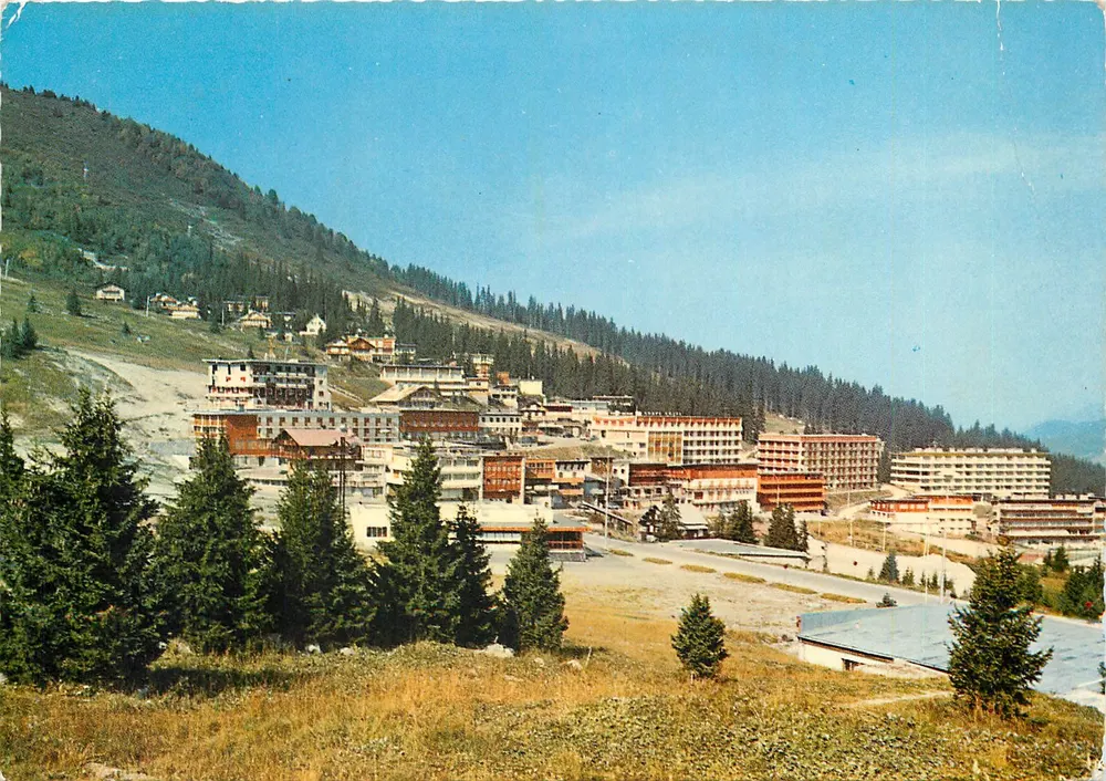 Courchevel 1850 — Der Plantret-Quartier und der Praz-Wald — Editions ANGOLI - Vorderseite