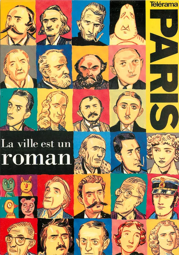 Paris — Die Stadt ist ein Roman — Télérâma - Vorderseite
