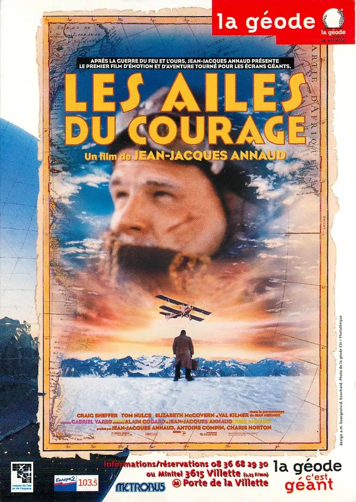 Die Flügel des Mutters — Ein Film von Jean-Jacques Annaud — la géode - Vorderseite
