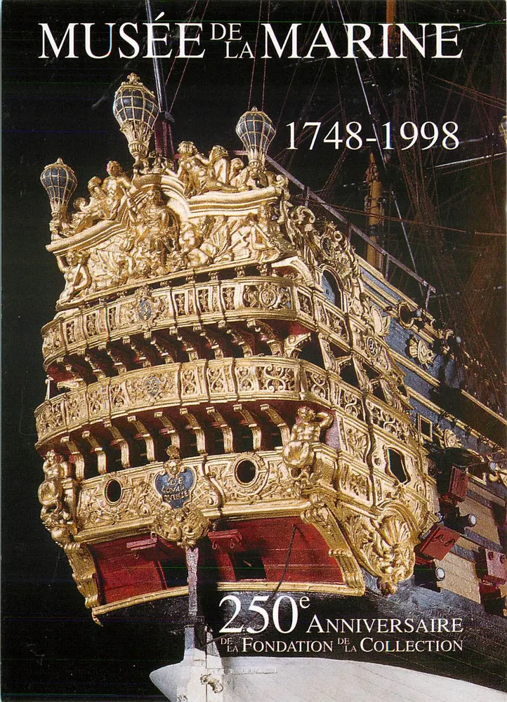 Museu da Marinha — 250º aniversário da fundação da coleção 1748-1998 - Frente