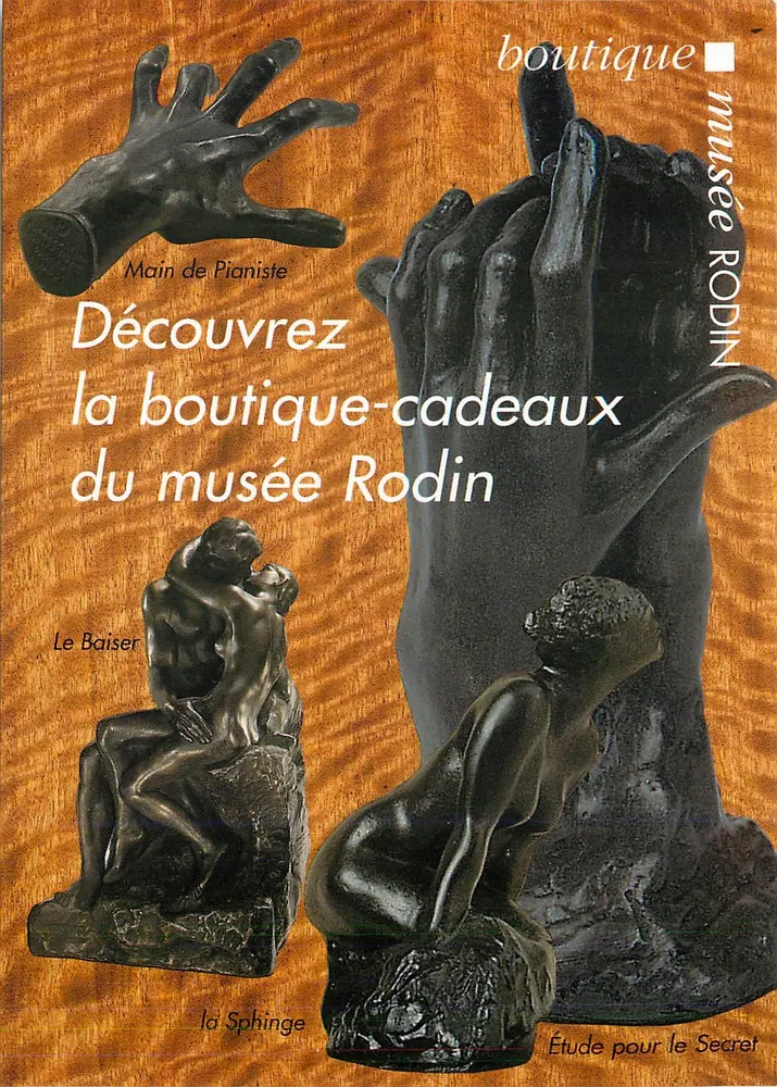 Bottega-regalo del museo Rodin — riproduzioni di opere — editore Museo Rodin - Recto