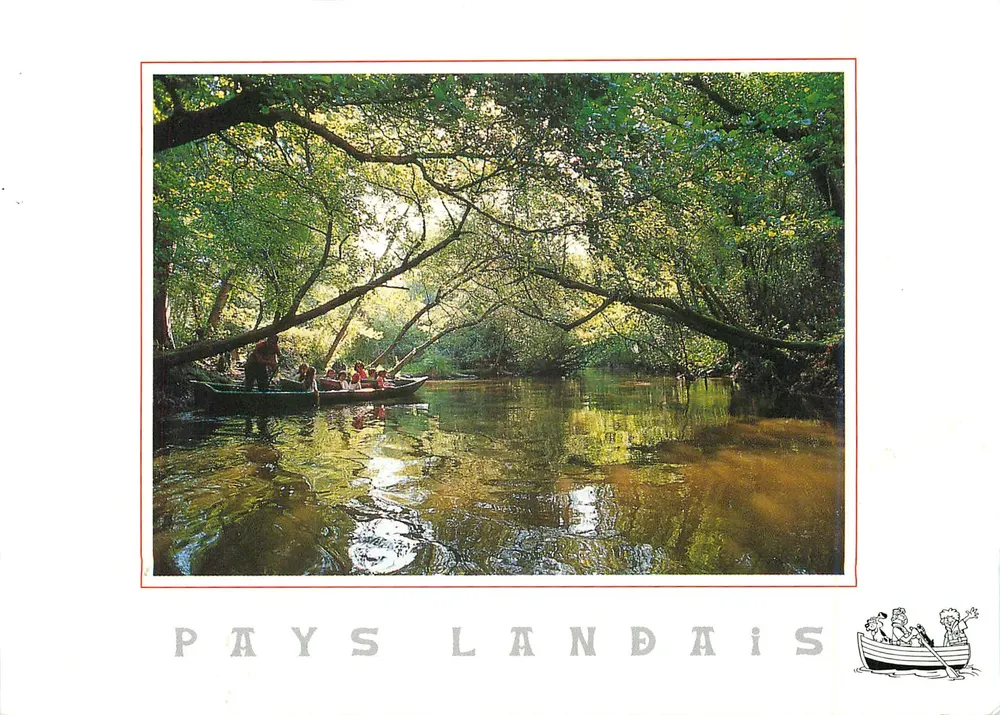 Pays Landais — Florestas e rios — Edições ARTPYR - Frente