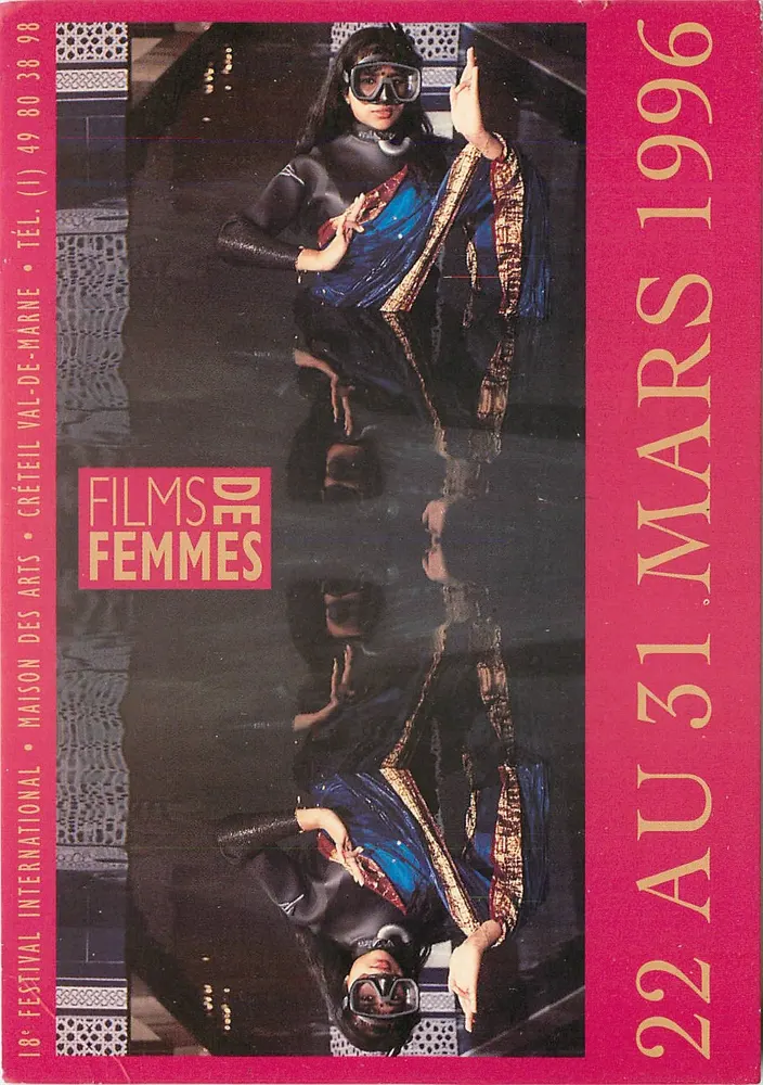Internationaler Frauenfilmfestival — Créteil, 22-31 März 1996 — Verlag: Maison des Arts - Vorderseite