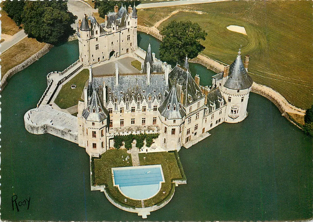 Missillac — Schloss la Brétèche — F. Château, Nantes-Hermes - Vorderseite