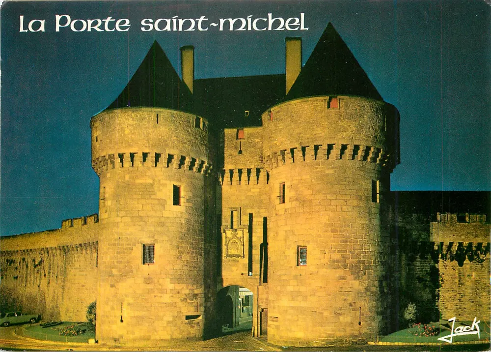 A Porta São Miguel — Guérande — Éditions d'Art Jack - Frente