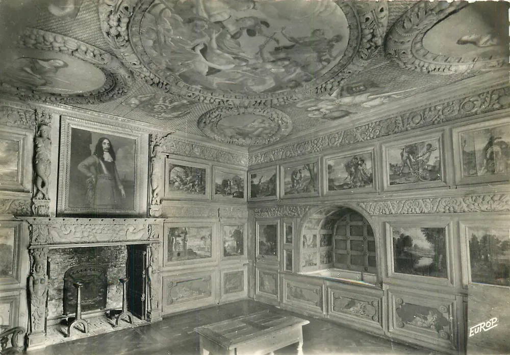 Schloss la Roche-Courbon — Malerzimmer (17. Jahrhundert) — Edition de l'Europ - Vorderseite