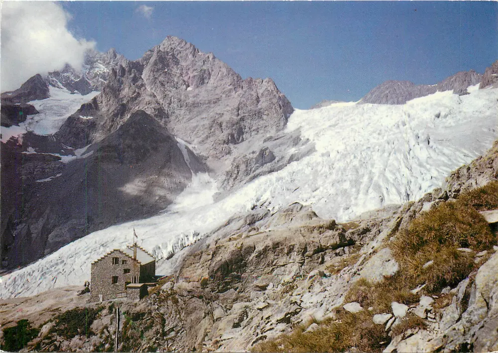 Refúgio do Glaciar Branco — Massif do Oisans — Edições do Barmancon - Frente