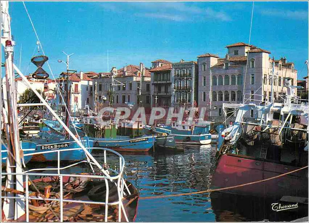 Saint Jean de Luz — Der Hafen und das Haus der Infantin — Éditions Thauand - Vorderseite