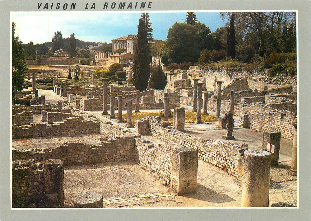 Vaison la Romaine — Ruínas romanas — Éditions Gellard, n° V.61263 - Frente