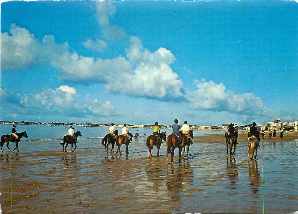La Baule — Reiterszene — Les Éditions du Gabier, n°63 - Vorderseite