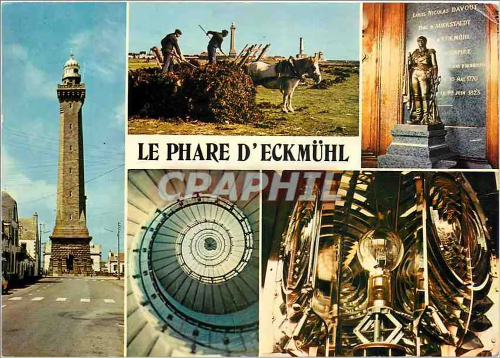 Der Leuchtturm von Eckmühl — n° 9449 — Éditions Y.-R. Caudal - Vorderseite