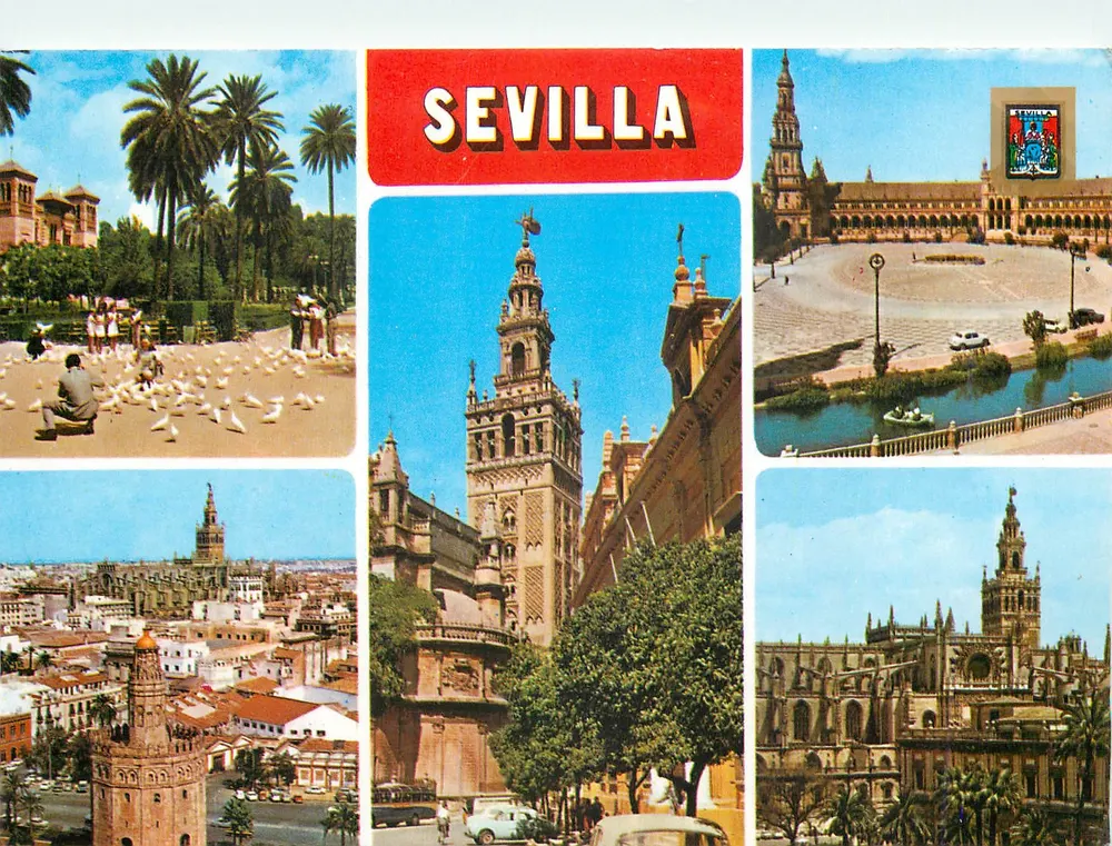 Sevilha — Diversos aspectos — Dominguez Madrid - Frente