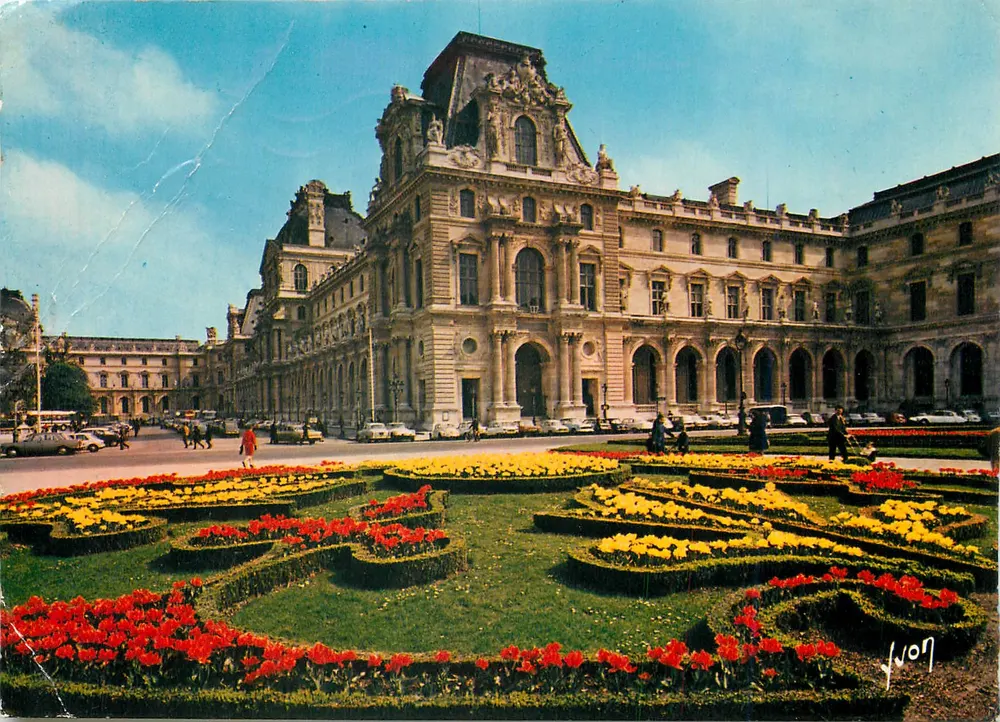 Jardin des Tuileries - Palais du Louvre — Éditions Internationales du Tourisme 1979 - Recto