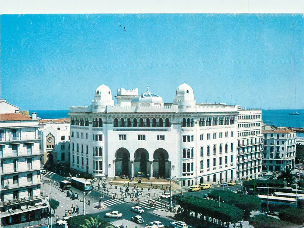 Vista da Grande Posta — Argélia — Imp. KANDOUR ALGER, N° 734 - Frente