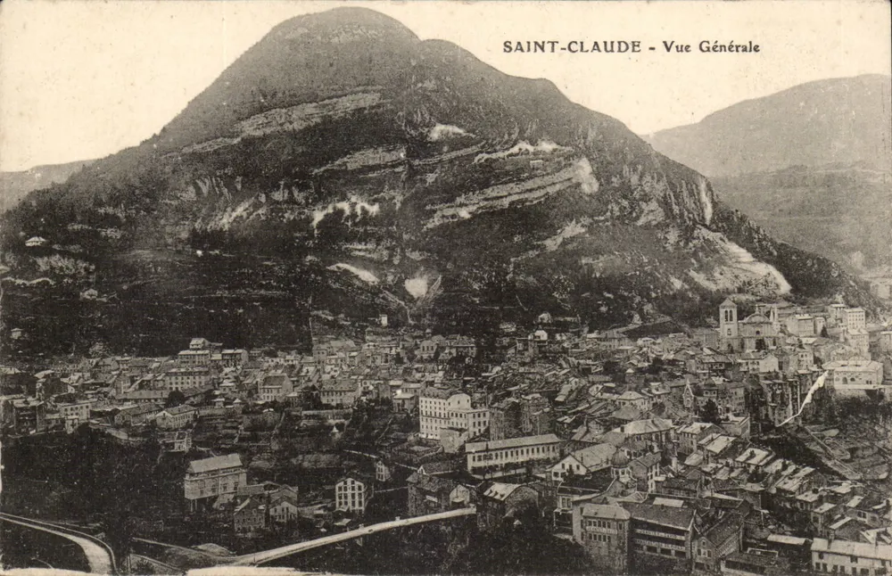 Saint-Claude — Allgemeiner Blick — Verlag und Seriennummer nicht lesbar - Vorderseite