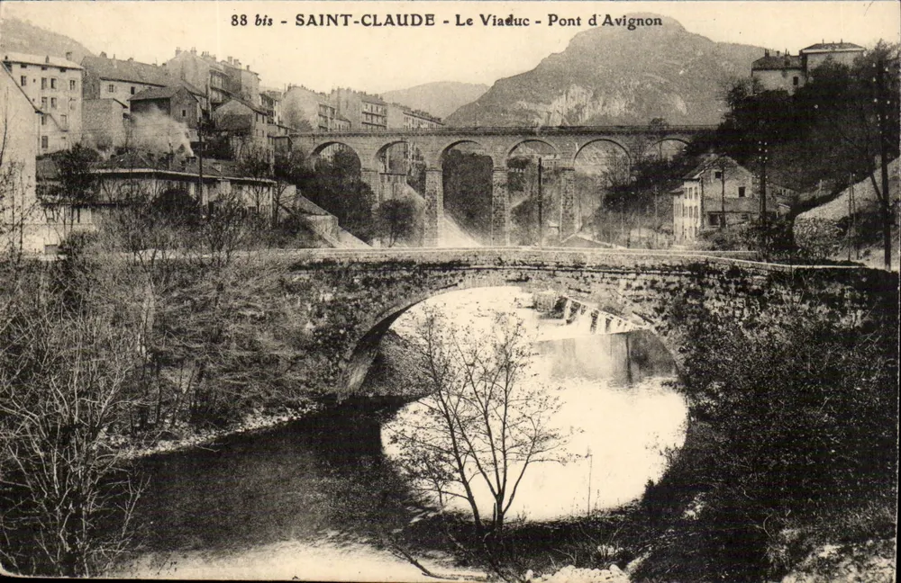 Saint-Claude - Le Viauc - Pont d'Avignon — unbekannter Verlag, Nr. 88 bis - Vorderseite