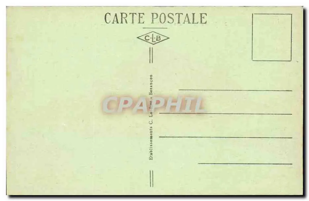 Mouchard (Jura) — Route d'Arbois und Route de Salins — Verlag Mitaine à Dôle - Rückseite