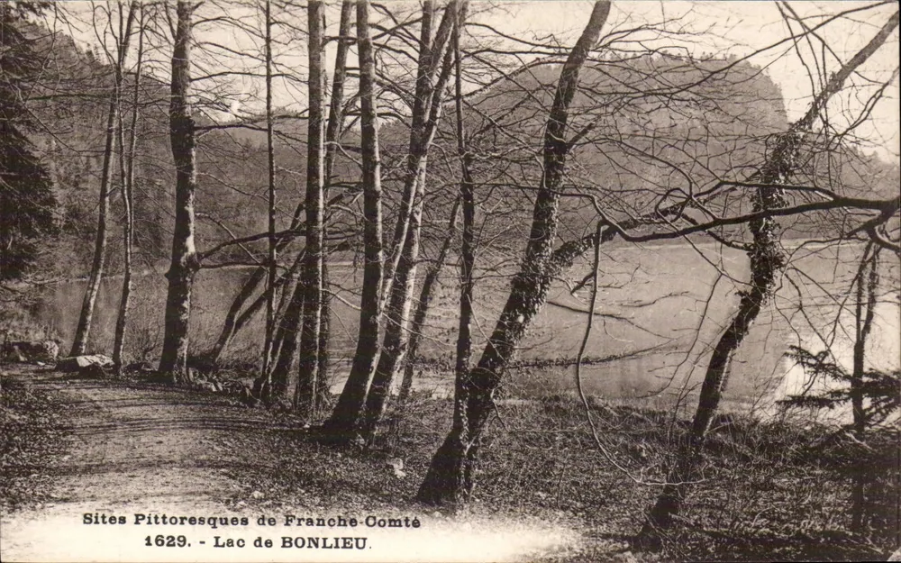 See von Bonlieu — Pittoreske Orte der Franche-Comté — Éditions C. L. F. Besançon, n° 1629 - Vorderseite