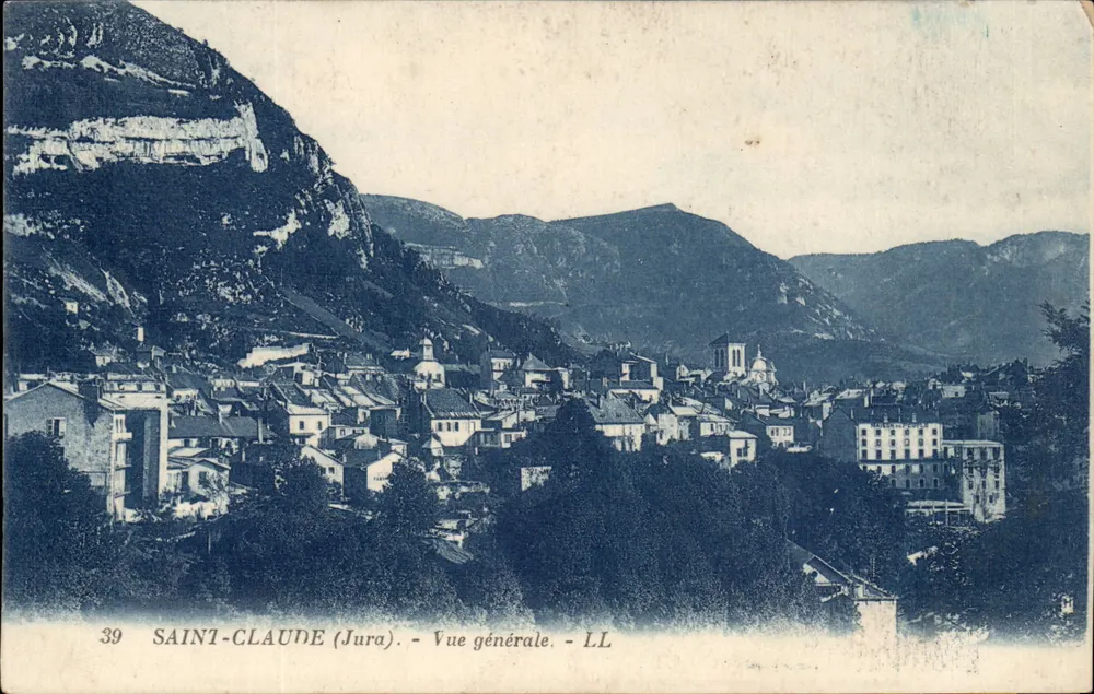 Saint-Claude (Jura) — Vue générale — LL - Recto