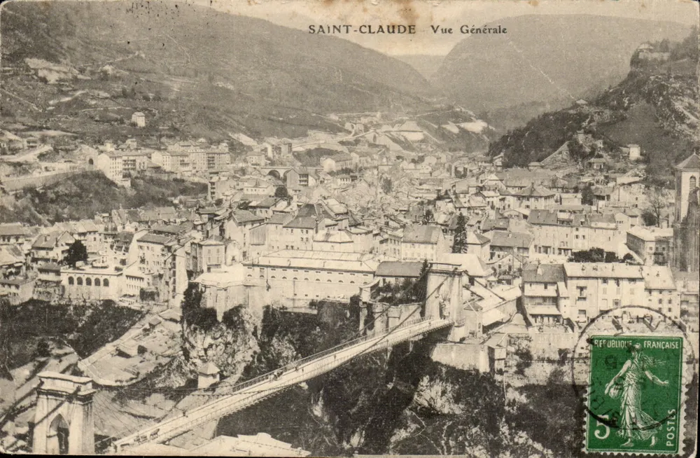 Saint-Claude — Allgemeiner Blick — Unbekannter Verleger - Vorderseite