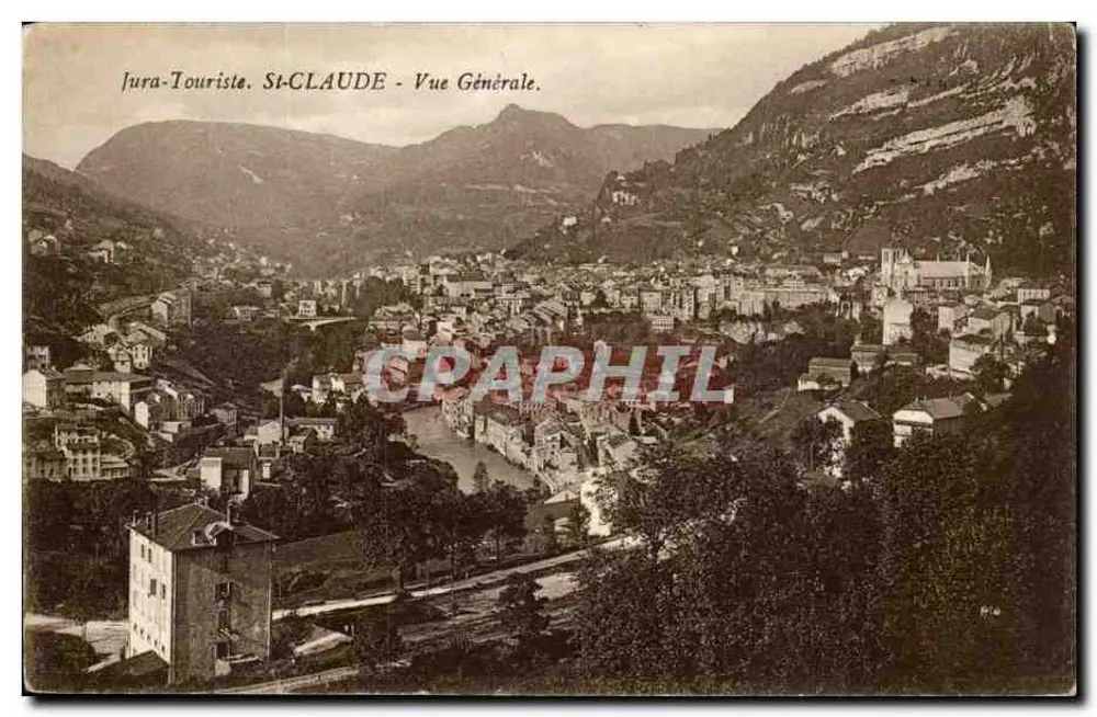 St-ClAUDE - Vue Générale — Jura-Touriste - Recto