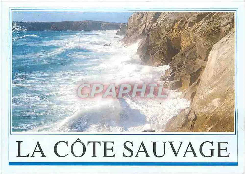 A Costa Selvagem — Edição EPI, B.P. 196, La Baule - Frente