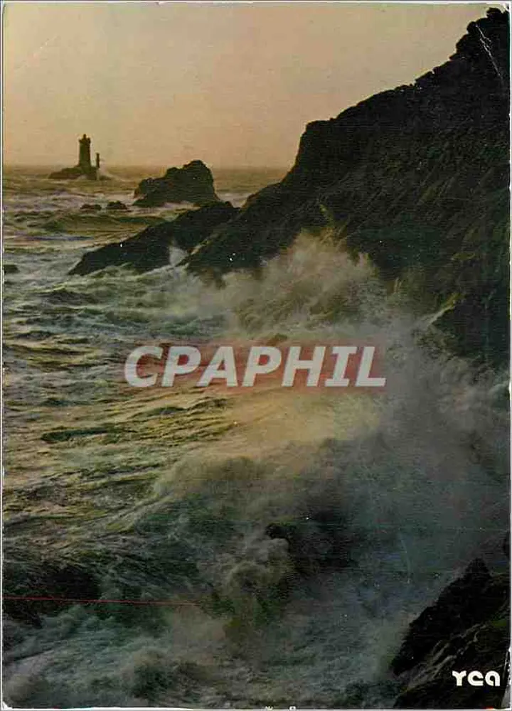 A Ponta do Raz — farol da Velha — YCA Belles Éditions de Bretagne - Frente