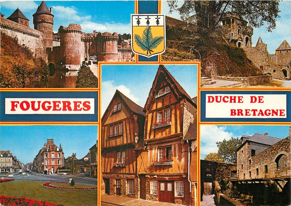 Fougeres — Ducado da Bretanha — Artaud Frères - Frente