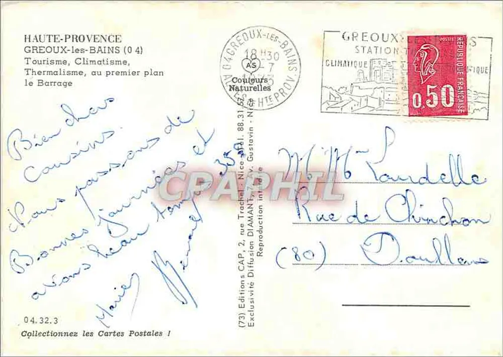 Zadanie Greoux-les-Bains — Haute-Provence — Wydawnictwo CAP - Rewers