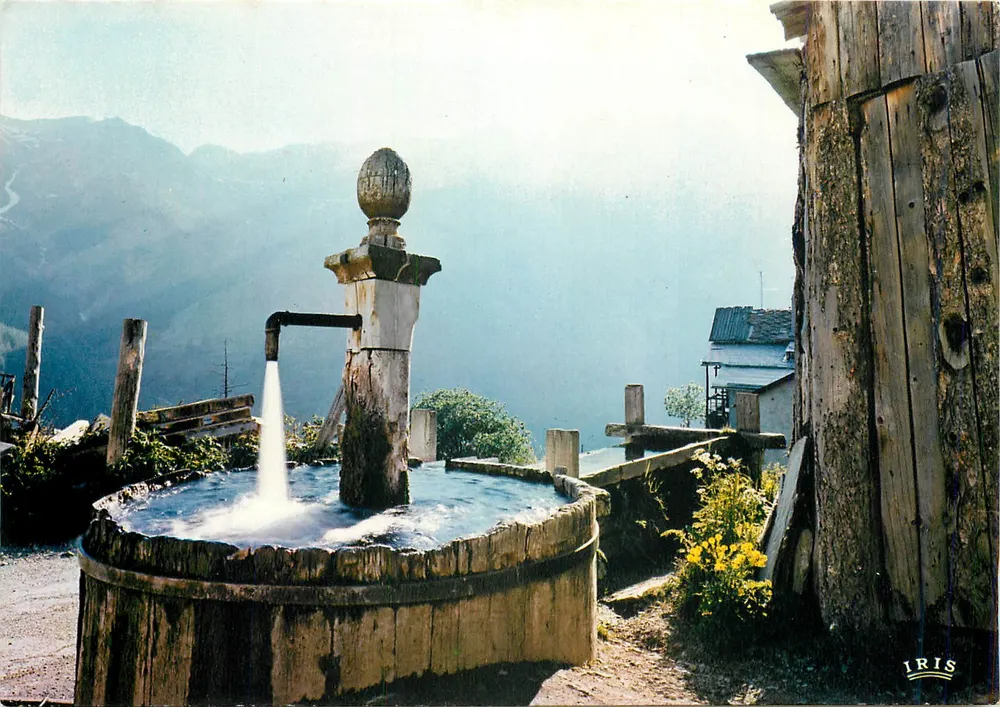 Saint-Veran (Hautes-Alpes) — Höchster Ort Europas — Verlag IRIS, Seriennummer 050376 - Vorderseite