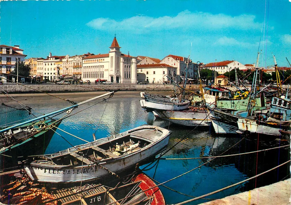 Figueira da Foz — Ansicht des Hafens — Portugal Turístico n°297 - Vorderseite