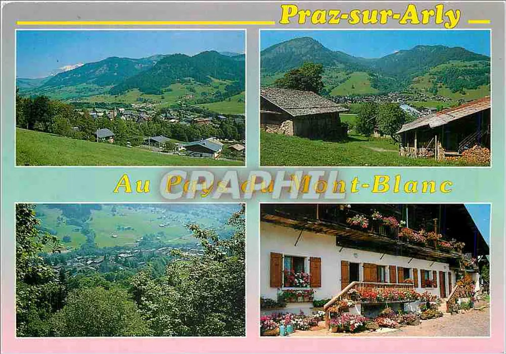 Praz-sur-Arly — Nel Paese del Mont-Blanc — CRAPHIL - Recto