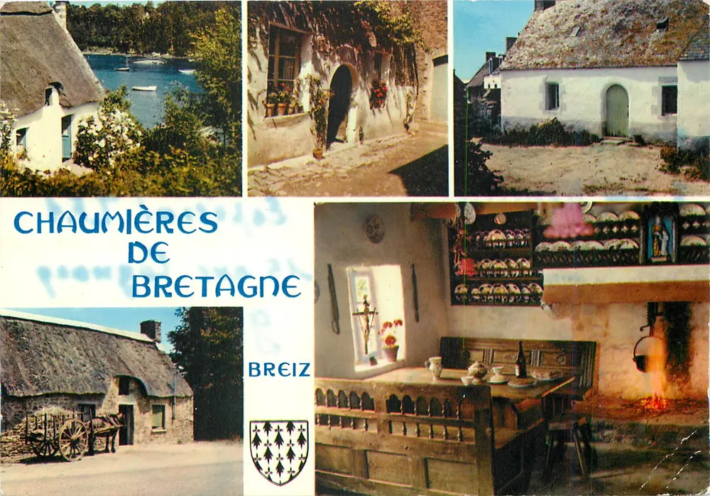 Chalés da Bretanha — Breiz — Edições Muddu - Frente