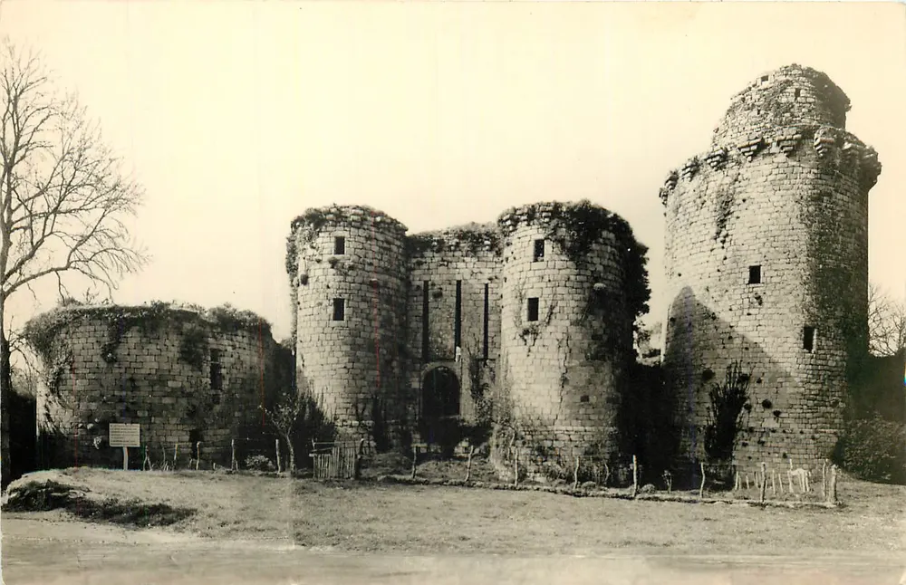 Castello di Tonguéoc — Vicinanze di Lannion (C.-du-N.) — Foto DESRUES - Lannion - Recto