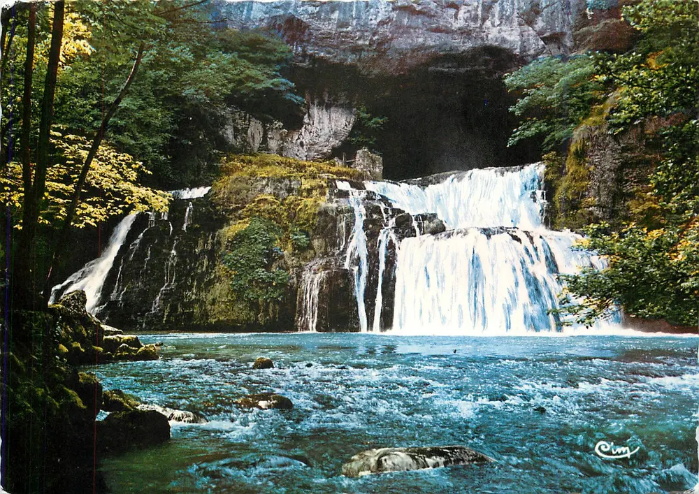 La Source du Lizon — Franche-Comté — éditeur CIM - Recto