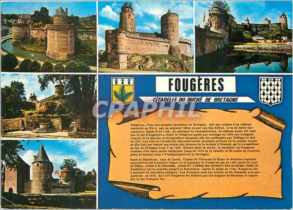 Farn — Zitadelle des Herzogtums Bretagne - Vorderseite