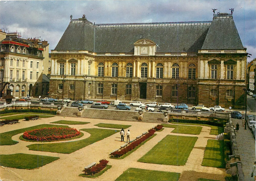 Rennes (Ille-et-Vilaine) — Palais de Justice — Éditeur Artand & Cie - Recto
