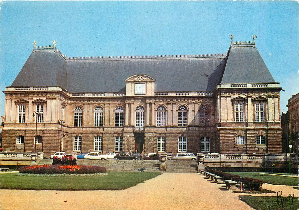 O Palácio de Justiça — Rennes — editor Rozy, n° 648 - Frente