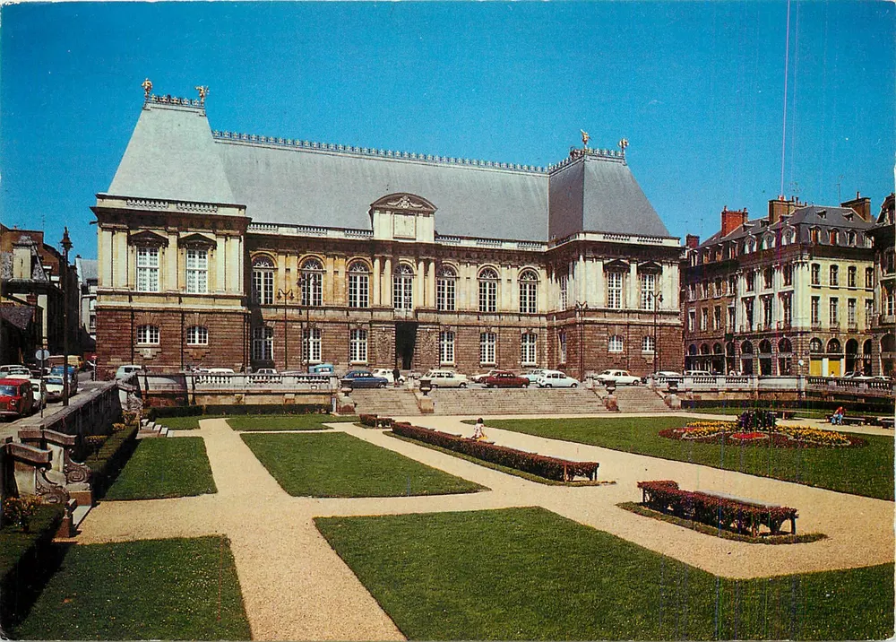 Rennes - Das Palais de Justice, ehemaliger Regionalparlament — Belles Éditions de Bretagne, Nummer 10 - Vorderseite