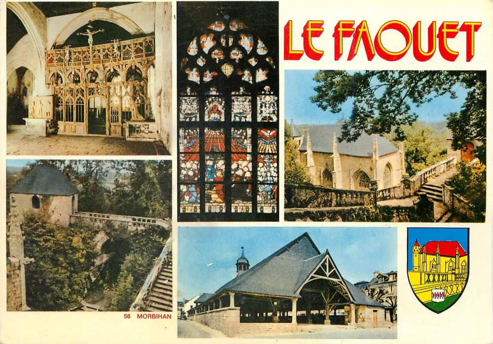 Le Faouët — Morbihan — Imprimeur Combier - Frente
