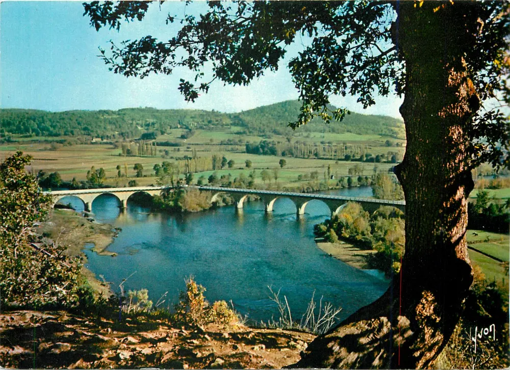 Belvèdere medieval — Conflito da Dordogne e do Tarn — Editor E. K. B. 1394 - Frente