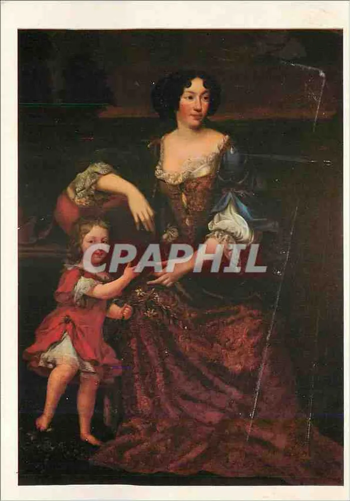 Retrato de Isabelle d'Orléans, Duquesa de Guise — Pierre MIGNARD (1610-1695) — Edições dos Mathuins - Frente