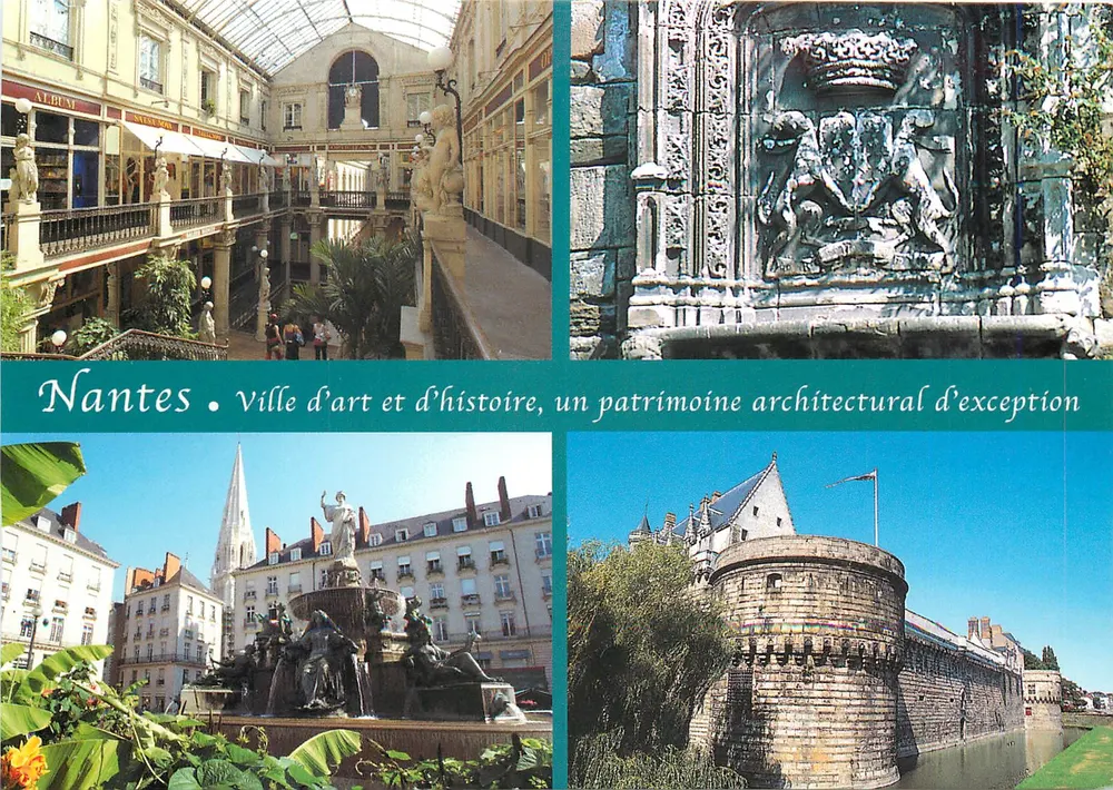 Nantes • Ville d'art et d'histoire, un patrimoine architectural d'exception — Éditions C / 44005 - Recto