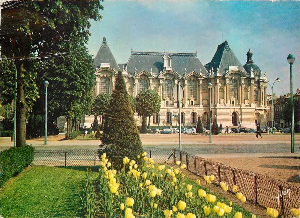 El Palacio de las Bellas Artes — Lille (Nord) — Ediciones Yvon - Anverso