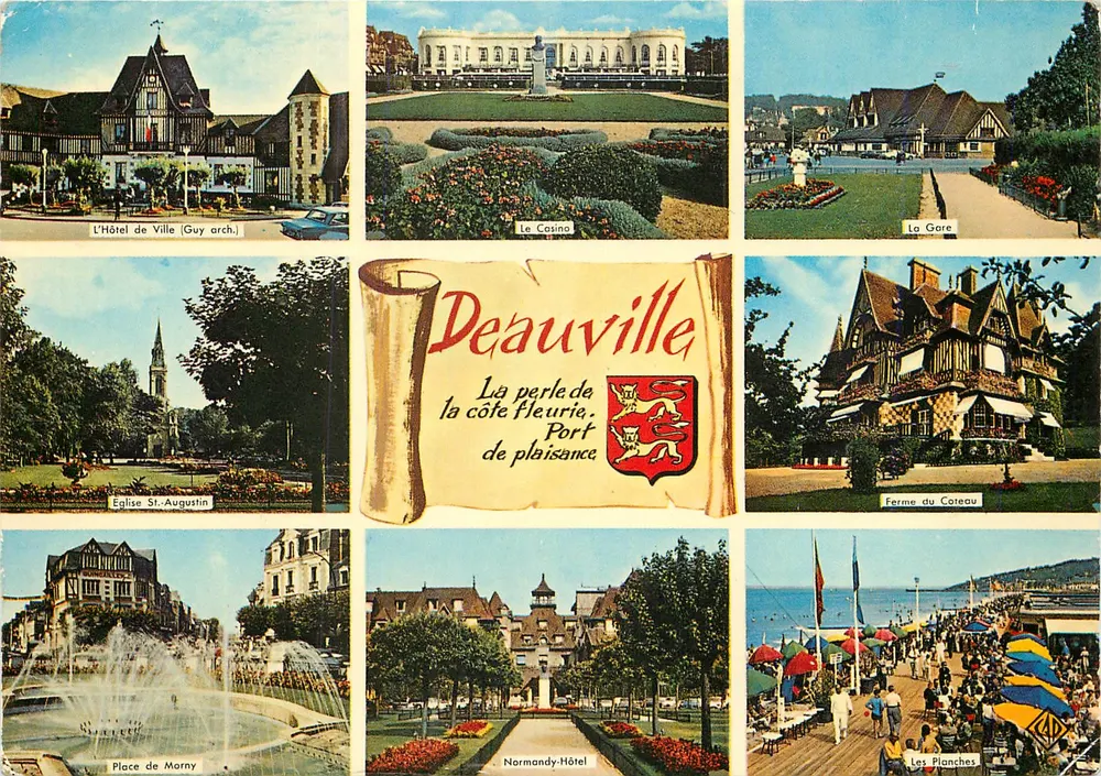 Deauville — A pérola da costa florida, Porto de recreio — Elnacap - Frente
