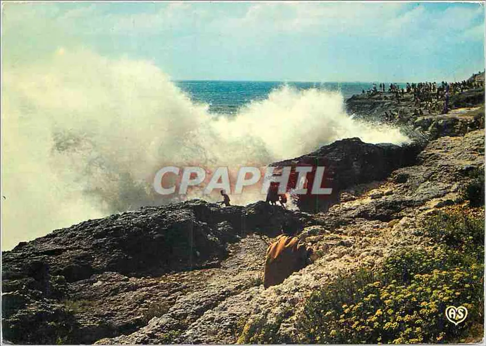 Ondas sobre os Rochos — Royan — Editor Artéaux & Cie, n°327 - Frente