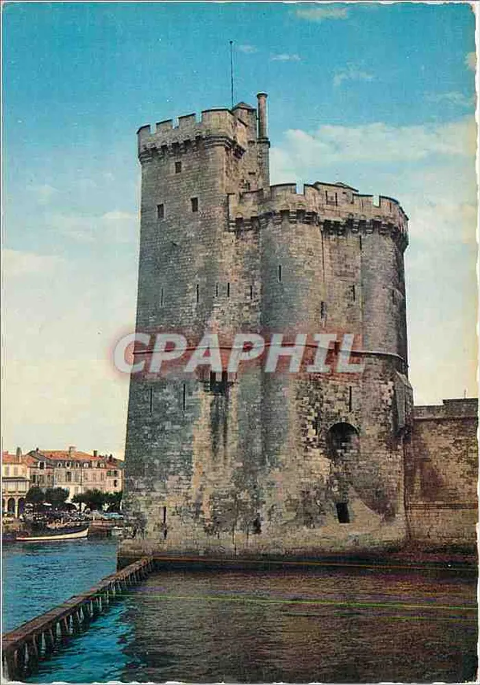 La Rochelle — Tour Saint-Nicolas, XIVe siècle — Caisse Nationale des Monuments Historiques, Paris - Frente