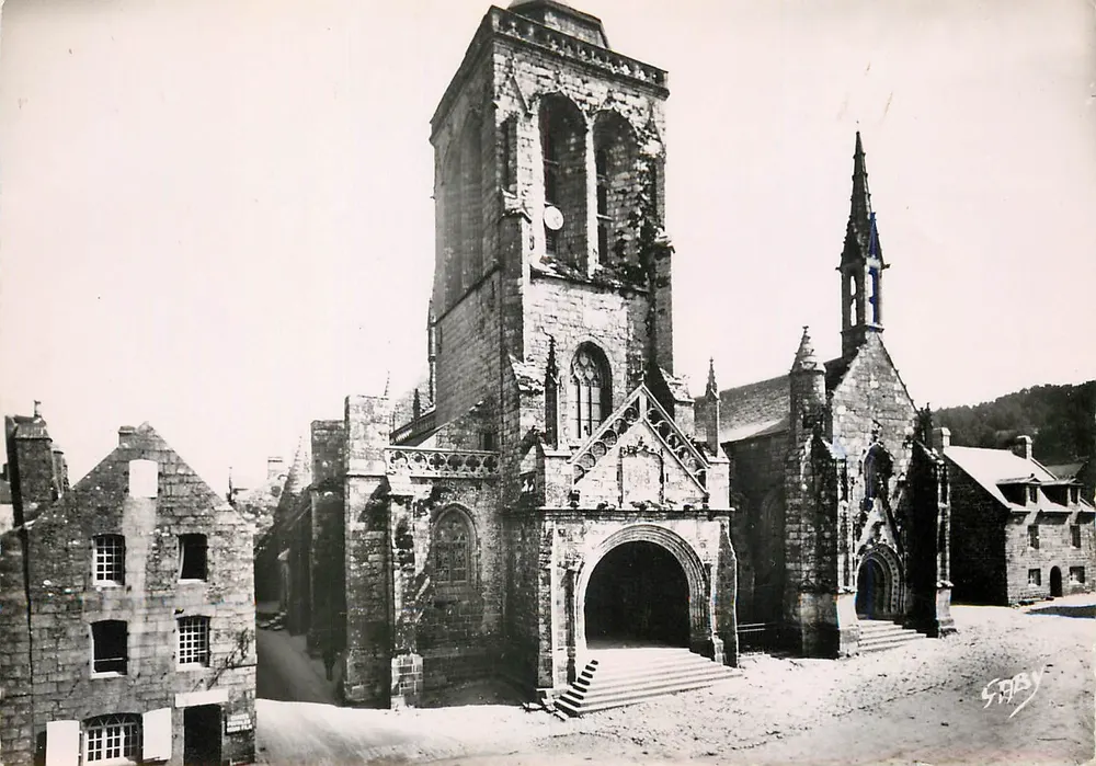 Die Kirche (15. Jh.) und Kapelle von Pényty (16. Jh.) in Locronan — Verlag Gaby, Nr. 3 - Vorderseite