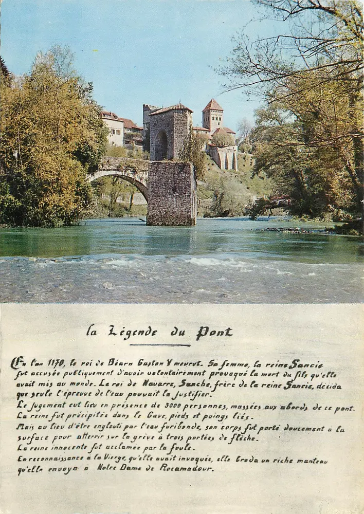 O Ponte de Sauveterre-de-Béarn — A Lenda do Ponte — Edições SOFER - Frente