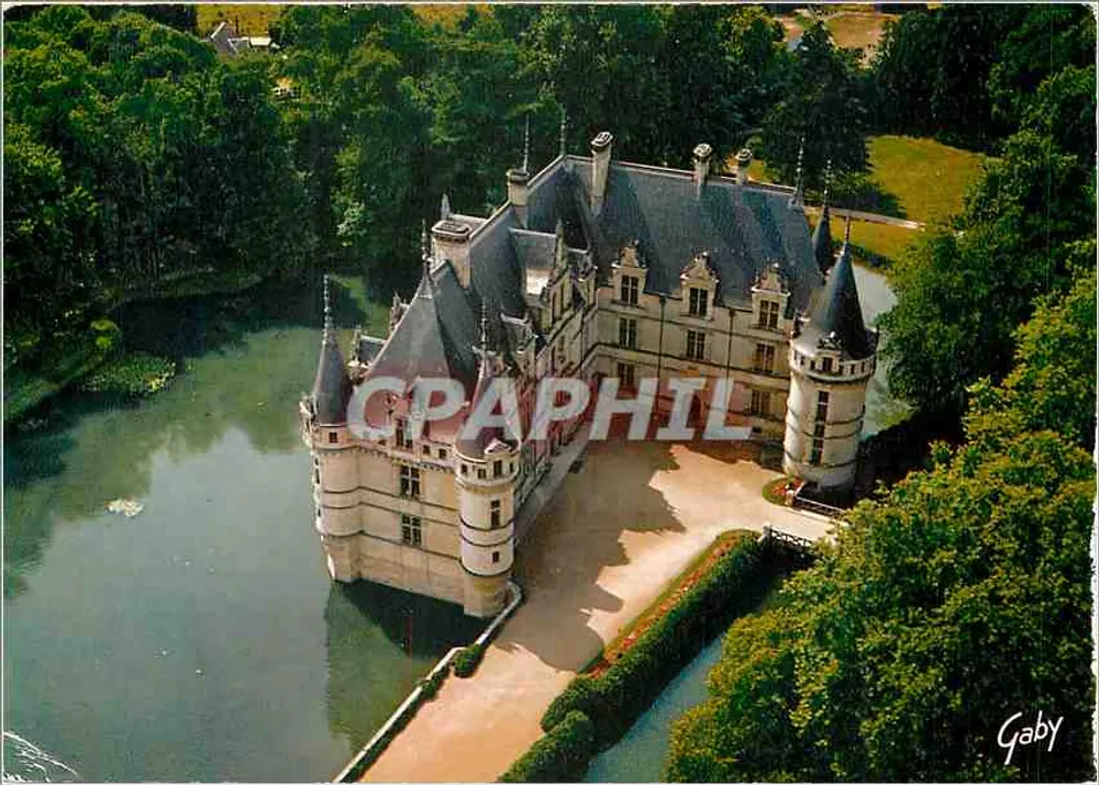 Azay-le-Rideau — Schloss — Gaby - Vorderseite